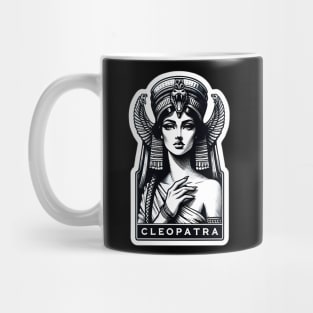 Royal Majesty: Cleopatra in Her Crown Egyptian Queen's Mug